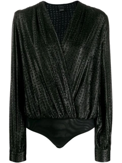 Pinko Wrap Style Body In Black