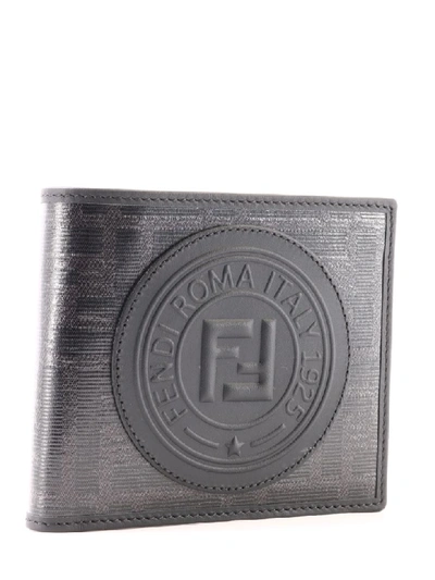 Fendi Bi-fold Wallet Ff Black