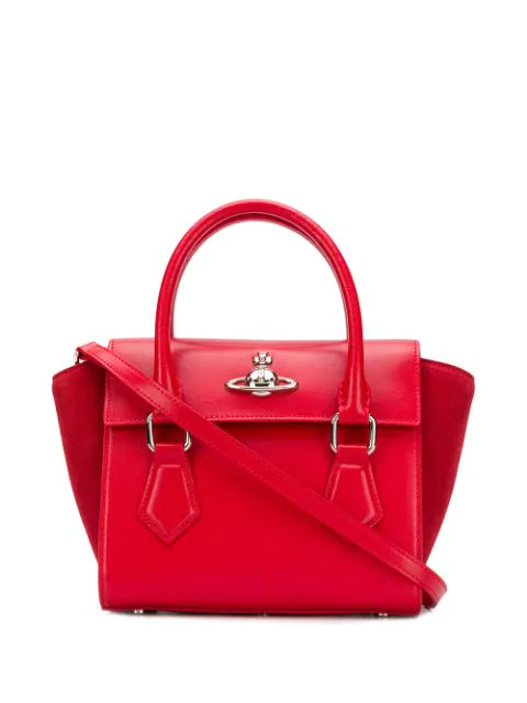 Vivienne Westwood Matilda Tote Bag In Red | ModeSens