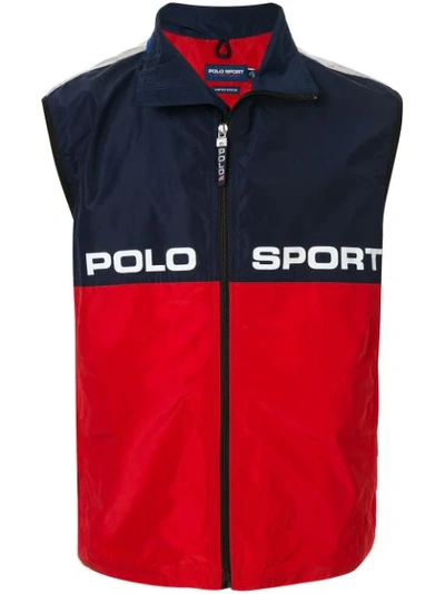 Ralph Lauren Polo Sport Vest In Multicolour