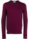 Etro Fine Knit Sweater In Purple