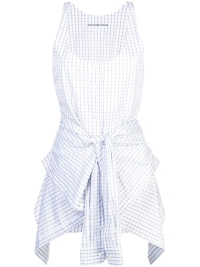 Alexander Wang All In One Playsuit In White