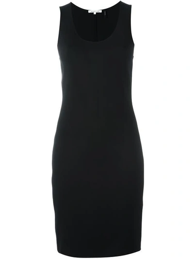 Helmut Lang Sleeveless Jersey Dress - Black