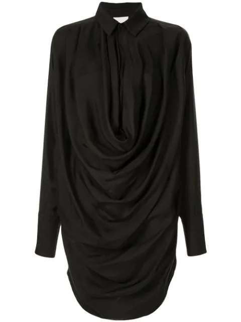 Acler Caulfield Mini Dress In Black | ModeSens