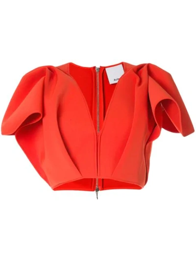 Acler Crawford Top In Red