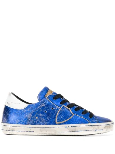 Philippe Model Paris Trainers In Blue