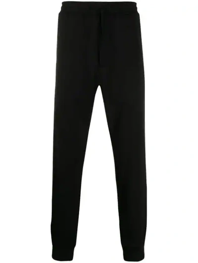 Y-3 Elasticated-waist Track Trousers In Black