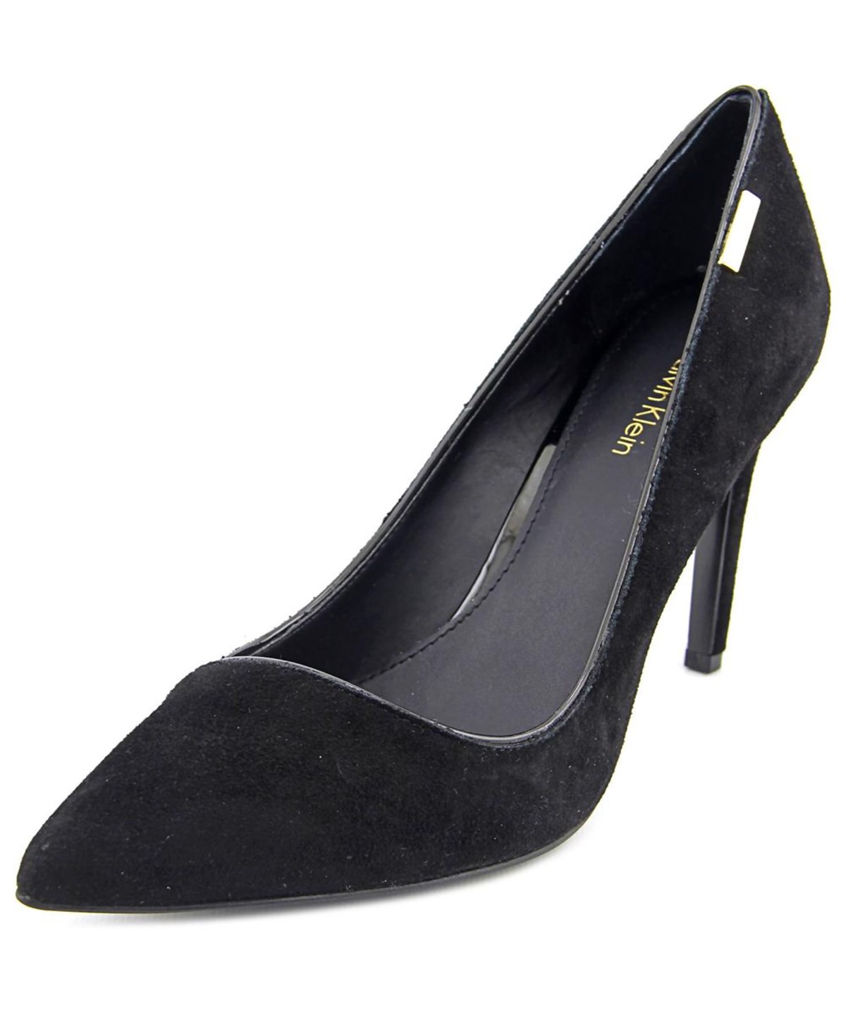 calvin klein suede heels