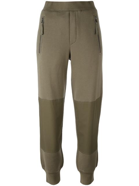 helmut lang striped track pants