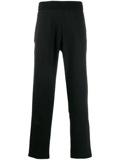 Moschino Side Tape Detail Track Pants In Black