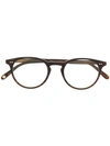 Garrett Leight Winward Matte Whiskey Tortoi Glasses