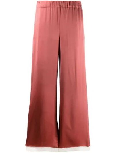 Semicouture Ausgestellte Hose In Pink