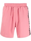 Hugo Boss Swimming Shorts In Pink