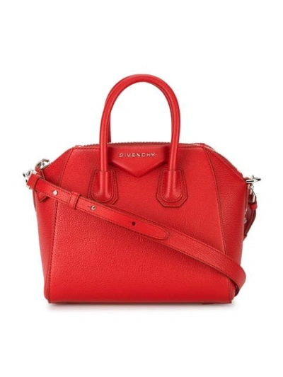Givenchy Mini Red Antigona Shoulder Bag