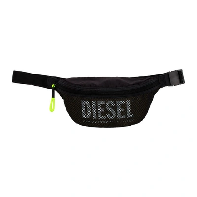 Diesel Lonigo Logo Belt Bag In H2721 Black