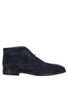 Tod's Boots In Dark Blue