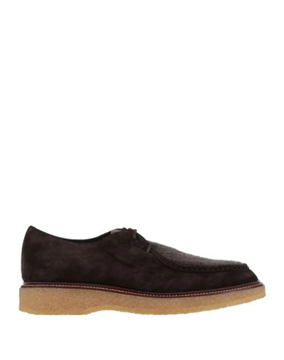 Tod's Laced Shoes In Brown