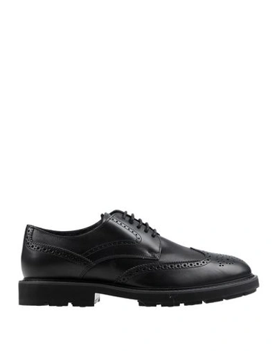 Tod's Laced Shoes In Black