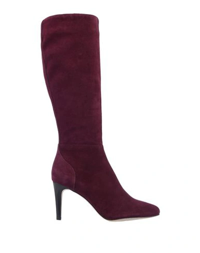 Mellow Yellow Boots In Maroon