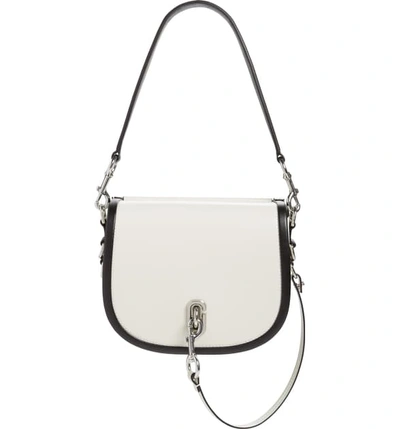 Marc Jacobs Marc Jacbos Leather Saddle Bag In Coconut