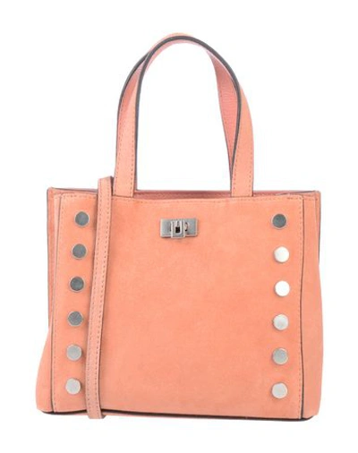 Coccinelle Handbag In Pale Pink