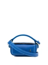 Jacquemus Nani Leather Cross-body Bag In Blue