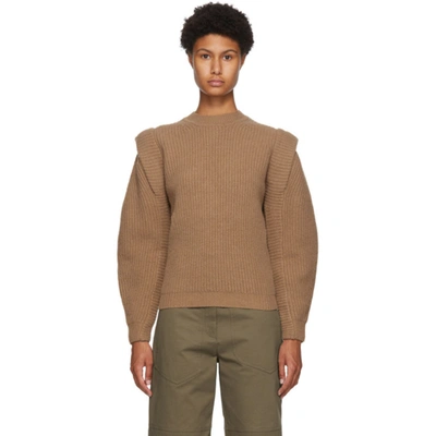 Isabel Marant Jody Cashmere And Wool Sweater In Beige