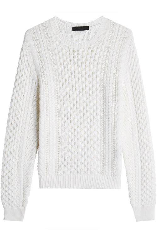 calvin klein cable knit sweater