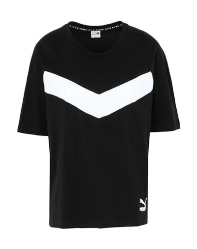 Puma T-shirts In Black