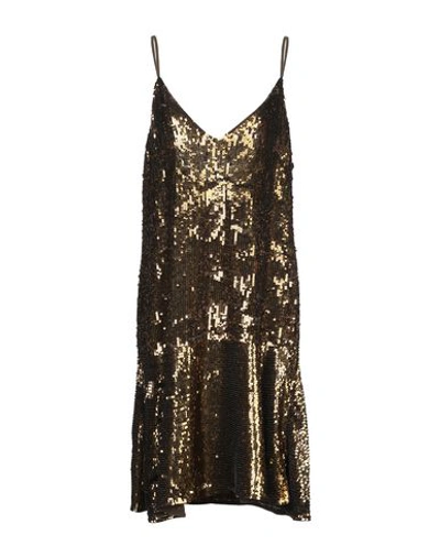 Twinset Midi Dresses In Yellow