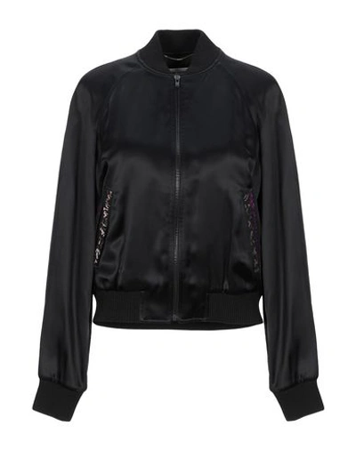 Saint Laurent Jackets In Black