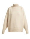 The Row Pheliana Cashmere Turtleneck Sweater In Oatmeal