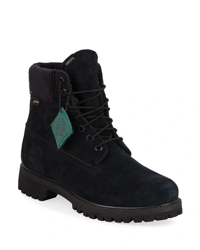 Timberland Men's Concepts 6 Premium Suede Boots In Black