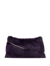 Prada Chain Strap Shoulder Bag In Purple