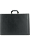 Prada Classic Briefcase In F0002  Nero