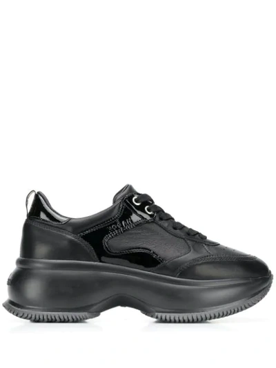 Hogan Maxi I Active Sneakers In Black