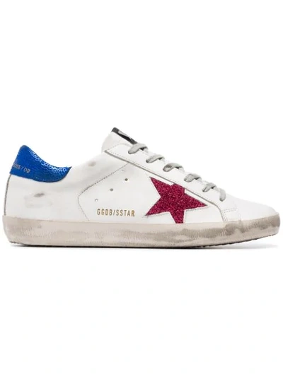 Golden Goose White Superstar Leather Low-top Sneakers