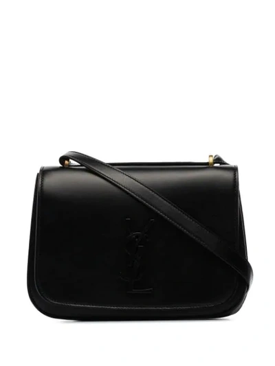 Saint Laurent Black Spontini Leather Satchel Shoulder Bag
