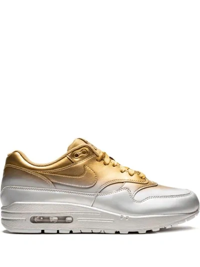 Nike Wmns Air Max 1 Trainers In Gold