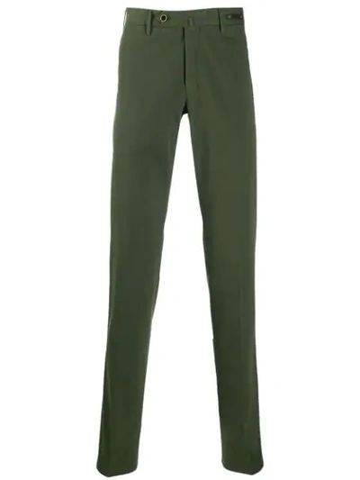 Pt01 Classic Chinos In Green