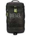Diesel Panelled Mesh Backpack In Black