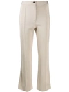 Givenchy Kick Flare Trousers In Neutrals