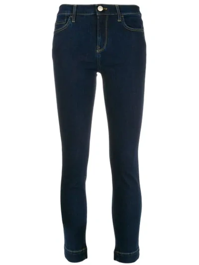 Pinko Skinny Fit Jeans In Blue