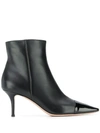 Gianvito Rossi Lucy Ankle Boots In Black