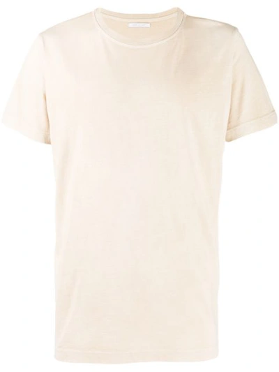 John Elliott Crew Neck T-shirt In Neutrals