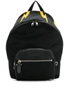 Neil Barrett Rucksack Mit Blitz-print In Black