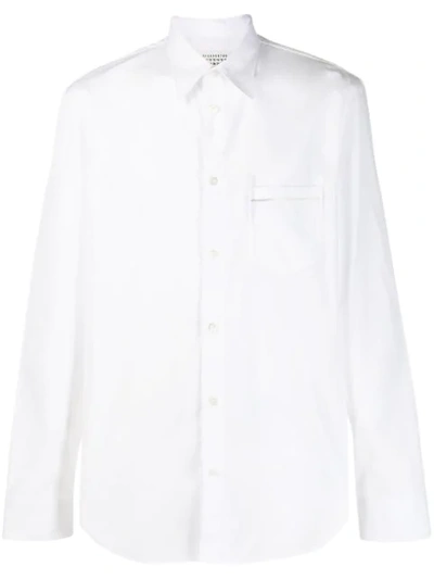 Maison Margiela Chest Pocket Shirt In White