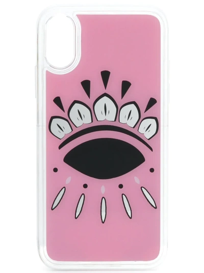 Kenzo Eye I-phone Xs Max Case In Pink