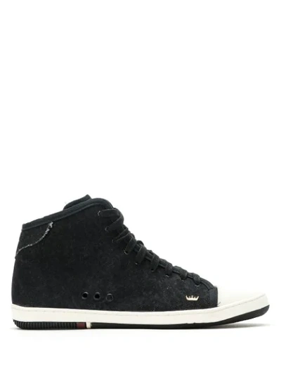 Osklen High Top Trainers In Black