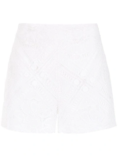 Martha Medeiros Tammy Shorts In White
